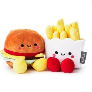 Hallmark Better Together Burger and Fries Magnetic Plush